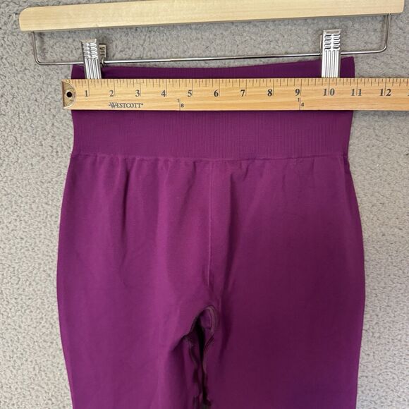 Gymshark Leggings Womens S Purple Seamless Flex High Waisted Pants - Picture 3 of 6
